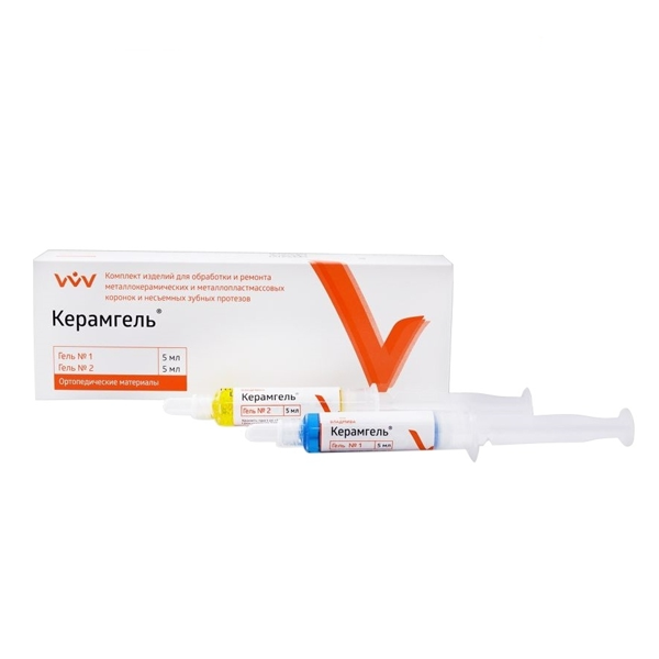 Керамгель набор гелей шприц 5мл х 2шт купить