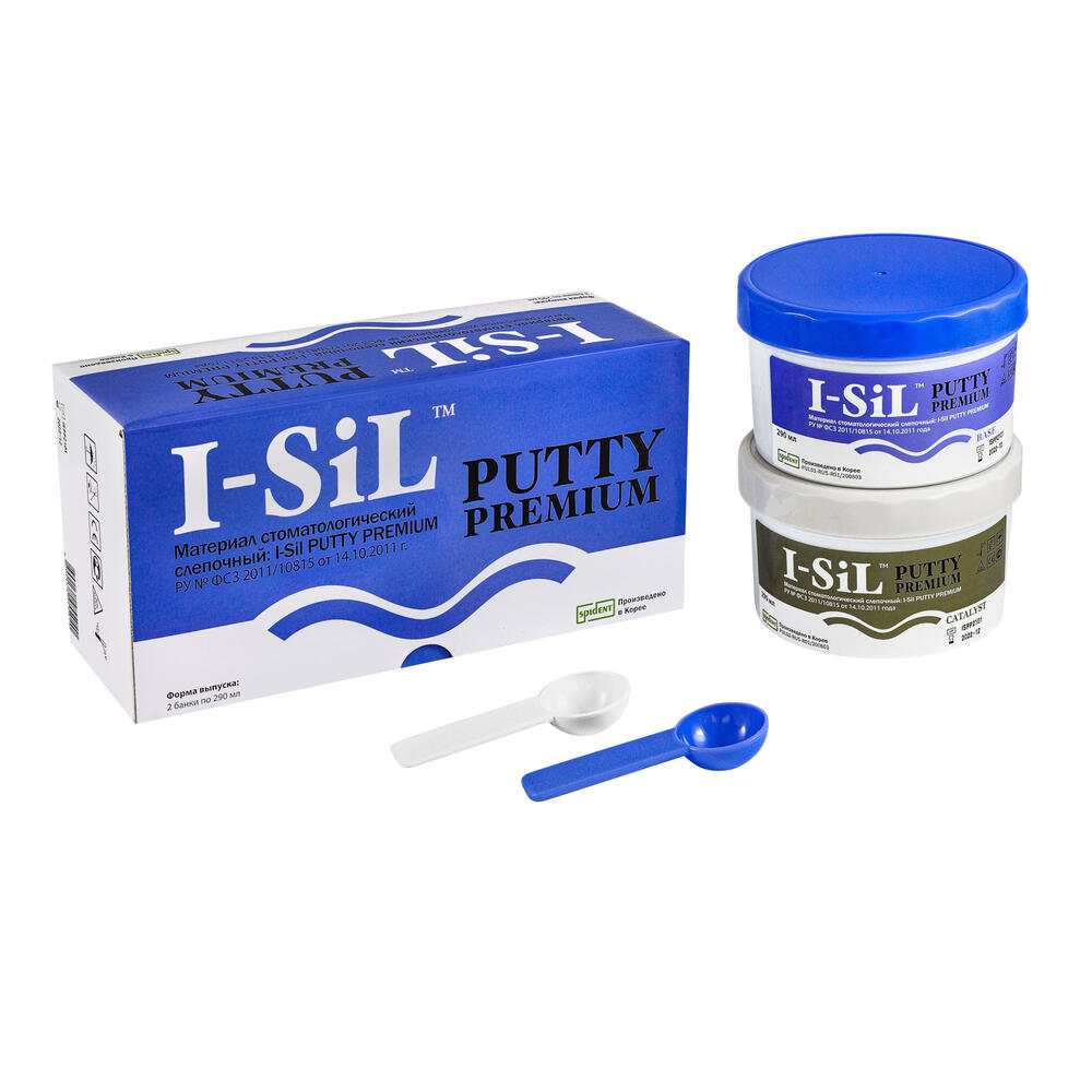 I-Sil Putty Premium материал стомат слепочный 2*290мл купить