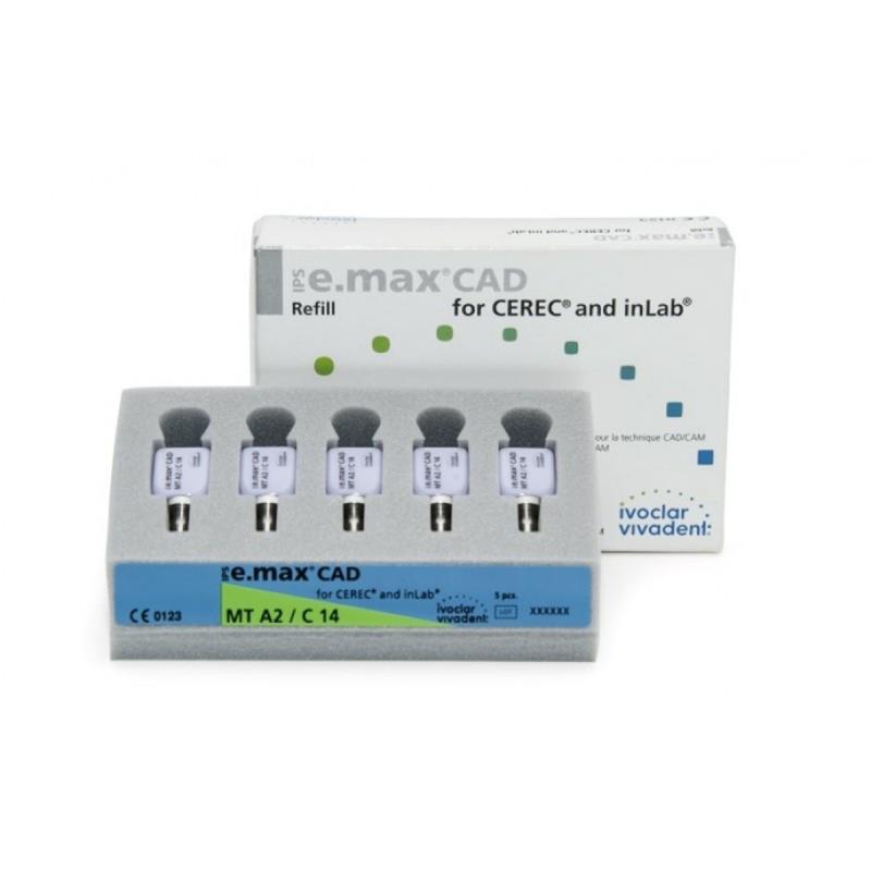 Емакс блоки / IPS e.max Cad Cerec/InLab Blocks LT A3,5 С14/5 купить