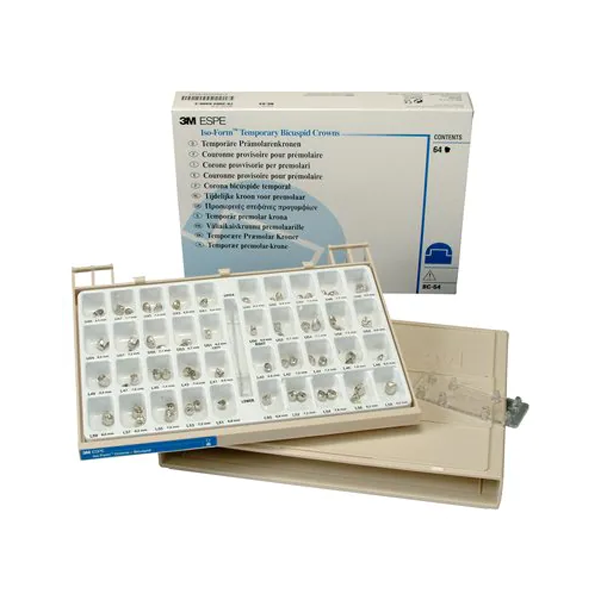 Коронки из сплава олова и серебра для премоляров / Bicuspid Set-Ion Iso-Form ВС-64 купить